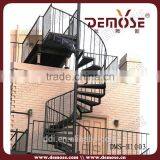 Tread India Spiral Railing Metal Outdoor Stairs