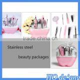 Hogift Promotion Gifts Wedding Gifts Stainless Steel Repair Capacity Nail Kit Manicure Set MHo-104 thumbnail-2