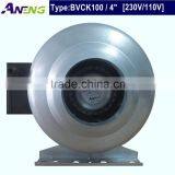 4 inch inlet tunnel ventilation fan with new design housing