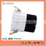 Diameter 90mm Cutting Size80mm 15w Cob Led Downlight With CE ROHS UL