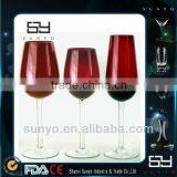 Hot Sale Handmade Soda-lime Red Wine Glass/Goblets