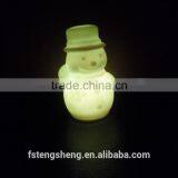 Wholesale Colour Changing Snowman Night Light With Battery for Baby thumbnail-6