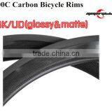 700c Full Carbon Clincher Road Bicycle Rims Chinese Carbon Rim 50mm Clincher Carbon Bike Rim thumbnail-3