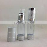 15ml Round shape airless bottle cosmetic vacuum bottle for face cream