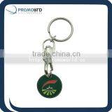 Popular Metal Coin Holder Keychain For Your Logo