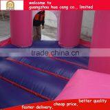 Cartoon Theme Brighted-color Inflatable Bouncer With Slide thumbnail-2