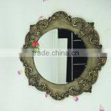 French Chic Wrought Iron Mirror for Wall