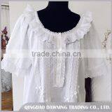 High Quality Embroidered Sleepwear Nightgown thumbnail-3