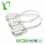 Fational One Male to Two Female VGA Cable