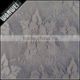 Flat New Peony Designer Flower Gray Resilient and Bright Nylon Spandex Lace Fabric for Spring and Summer Dress Wholesale 4182 thumbnail-5