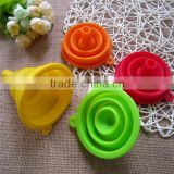 2015 newest food grade silicone rubber funnel