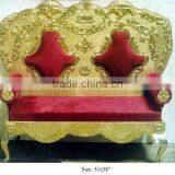 wedding sofa, wedding gold sofa