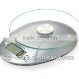 Kitchen Scale ABS Plastic Body Glass Platform BSCI Factory thumbnail-1