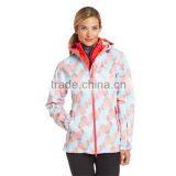 New Fashion Windproof Ladies 3 in 1 Outdoor Jacket