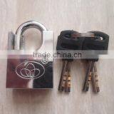 Plastic Handle Key Closed Shackle Padlock thumbnail-1