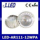 High Quality Pass CE ROSH 220v Led Ar111 Bulb Gu10 12W