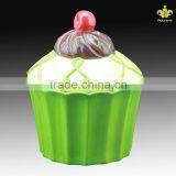 Tin Canister With Cake Design