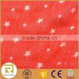 Wholesale 100% Polyester Stars Printed Fringed Shawl Scarf thumbnail-4