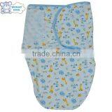 Popular Designs 100% Cotton Summer Newborn Swaddleme Baby
