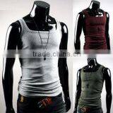 Y-Back Tank-Top / Gym TankTop / Gym Vest / Y-Back Singlet/gold Gym thumbnail-1