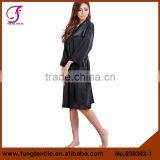 030302 New Style Plain Long Satin Robe thumbnail-2