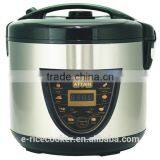Digital Round Multi Rice Cooker With GS CE ROHS Approval