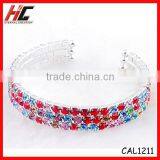 Wholesale 2013 Hot Sale New Arrival Fashoin Stylish Colorful Crystal Bracelet
