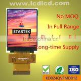 2.4 Inch 240*320 IPS LCD Module With MCU/SPI/RGB Interface, Full Viewing Angle