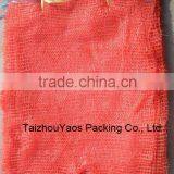 Red PE Raschel Mesh Bag Vegetables Onion Mesh Bags thumbnail-2