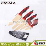 KP1301TG Titanium Coating Stainless Steel 6pcs Aryklic Block Colored Kitchen Knife thumbnail-1