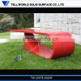 Modern Italian Dining Room Furniture Aritificial Stone Dining Table thumbnail-1