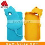 Cute Carton Animal Design Lovely Cat Silicone Phone Case for Iphone thumbnail-2