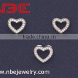 925 Sterling Silver Heart Shape Jewelry Sets