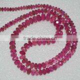 Pink Tourmaline Faceted Rondell thumbnail-2