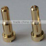 4/5mm Male Bullet Plug Common Fit for 4mm and 5mm Female Gold Bullet Connector