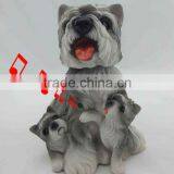 Home Resin Music Dog With Shake Head thumbnail-1