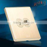 TV+Computer Outlet Socket,plug Socket