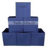 Foldable Fabric Basket Bin, Collapsible Storage Cube For Nursery Home and Office