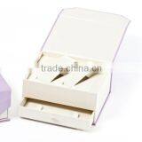 Elegant Purple Paper Jewelry Box With Magnet Closure thumbnail-3