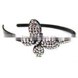 Fashionable Butterfly Rhinestone Plastic Headband FCK-102850280 thumbnail-1