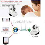 WIFI/WIRE 720P Pan/tilt Onvif ip Camera Speaker Microphone thumbnail-3