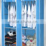 two door steel wardrobe,cloth wardrobe,fabric wardrobe Colorful chinese supplier