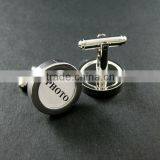 14mm Round Bezels Base Tray Setting Photo Frame Brass Cuff Link,custom Photo Cufflinks,wedding Cuff Link Blanks Supplies 1500043 thumbnail-2