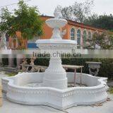 Two Tiers Garden Water Fountain for Garden Decoration thumbnail-2