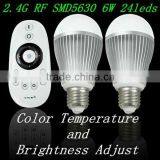 Remote Control Dimmable 2.4G Wireless Led Bulb Light E26 thumbnail-3