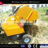 CE Approved Hay Grass Straw Silage Alfalfa Available Compress Baling Press Mini Round Hay Baler for Tractors thumbnail-3