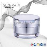 Wholesales High Quality PMMA Colorful Plastic Cosmetics Cream Empty Jar thumbnail-1