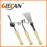 Best Quality Garden Tool New Design Wood Handle Metal Head Garden Tool Set thumbnail-4