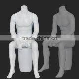 Male Headless Sitting Mannequin for Window Display thumbnail-2