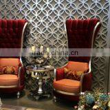 BISINI Fashionable Living Room Set, European Style Queen Throne Sofa Chair, Classic and Royal High Back Chair (BF01-X1196) thumbnail-4